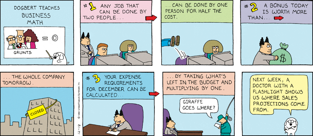 Dilbert Cartoon